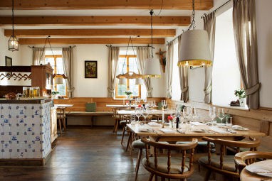 Hotel Bachmair Weissach: Restaurante
