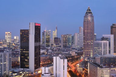 Frankfurt Marriott Hotel: Vue extérieure