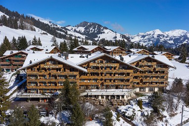Golfhotel Les Hauts de Gstaad & SPA: Vue extérieure