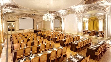 The Grand Hôtel Suisse-Majestic: Sala de conferencia
