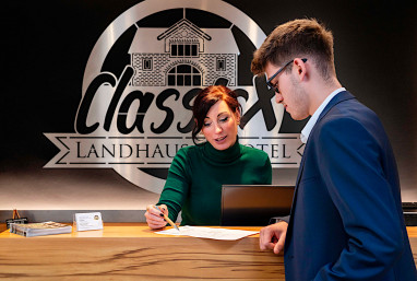 ClassicX Landhaus & Hotel: Accueil