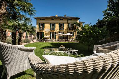 Romantik Hotel Villa Carona: Außenansicht