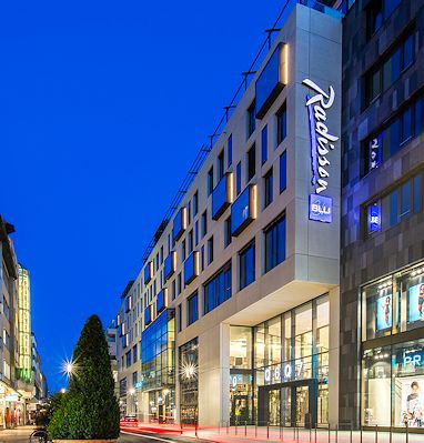 Radisson Blu Hotel Mannheim: Buitenaanzicht