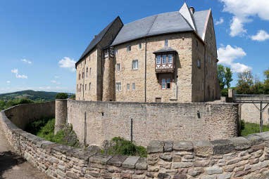 Schloss Spangenberg : Außenansicht