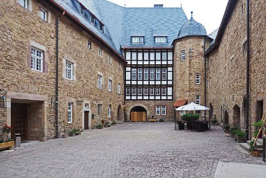 Schloss Spangenberg : Vue extérieure