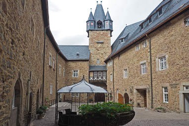 Schloss Spangenberg : Vue extérieure