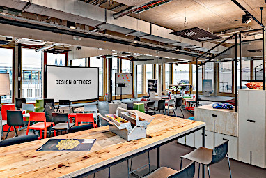 Design Offices Köln Mediapark: vergaderruimte