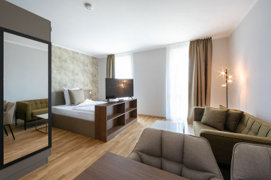 Brera Serviced Apartments Ulm: Kamer